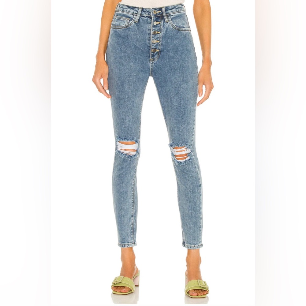 Weworewhat NWT Jeans in blue with distressing